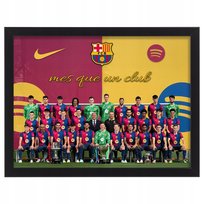 Obraz w ramce FC Barcelona Lewy Yamal Raphinia Team 2026 40x30 cm BELATONI