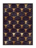 Obraz w ramie czarnej E-DRUK, Art Deco, 53x73 cm, P1340 - e-druk