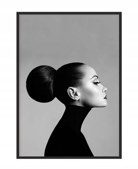 Obraz w ramie czarnej E-DRUK, Dziewczyna, 53x73 cm, P1246 - e-druk