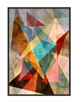 Obraz w ramie czarnej E-DRUK, Geometria, 53x73 cm, P1651 - e-druk