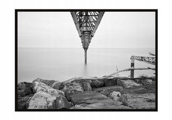 Obraz w ramie czarnej E-DRUK, Krajobraz, 43x33 cm, P897 - e-druk