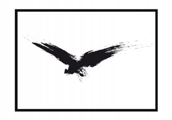 Obraz w ramie czarnej E-DRUK, Ptak, 33x43 cm, P1330 - e-druk
