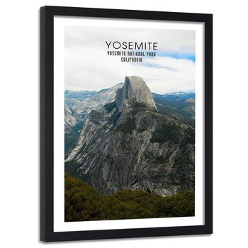 Obraz w ramie czarnej FEEBY, Park Narodowy Yosemite 60x90 - Feeby