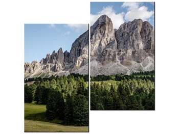 Obraz Widok na skały, 2 elementy, 60x60 cm - Oobrazy