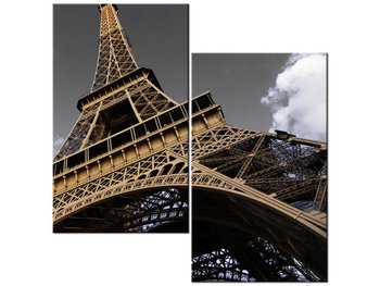 Obraz Wieża Eiffla, 2 elementy, 60x60 cm - Oobrazy