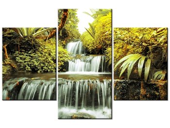 Obraz Wodospad, 3 elementy, 90x60 cm - Oobrazy