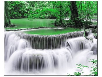 Obraz Wodospad Dong Pee Sua green, 50x40 cm - Oobrazy