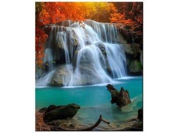 Obraz Wodospad Huay Mae Kamin, 50x60 cm - Oobrazy