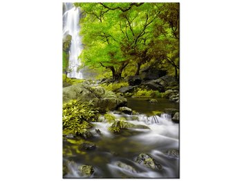 Obraz Wodospad w zieleni, 20x30 cm - Oobrazy