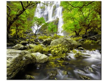 Obraz Wodospad w zieleni, 60x50 cm - Oobrazy