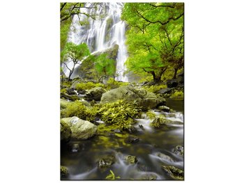 Obraz Wodospad w zieleni, 70x100 cm - Oobrazy