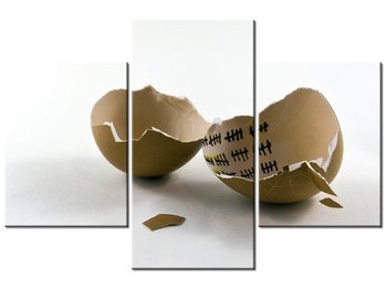 Obraz Wyjście z jajka - Gemma Stiles, 3 elementy, 90x60 cm - Oobrazy
