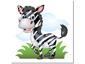 Obraz Zebra, 40x40 cm - Oobrazy