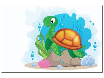 Obraz Zielony żółwik, 60x40 cm - Oobrazy