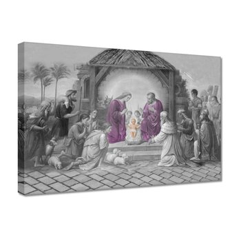 Obraz Żłóbek Stajenka Jezus, 30x20cm - ZeSmakiem