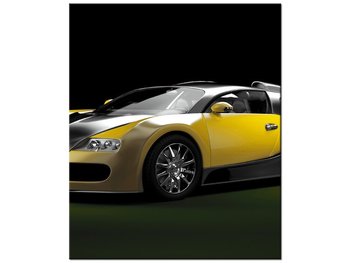 Obraz Żółte Bugatti Veyron, 50x60 cm - Oobrazy