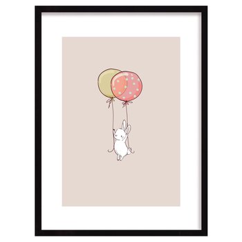 Obrazek Bubble Dreams Rabbit I, 30x40cm - Yellow Tipi