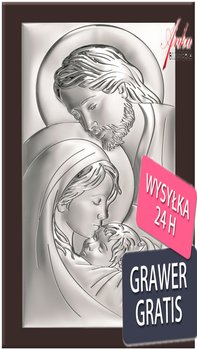 Obrazek srebrny Święta Rodzina 14 cm *26 cm - Inna marka
