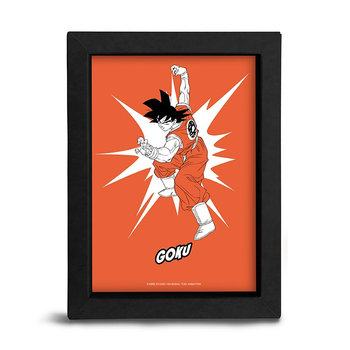 Obrazek w ramce Dragon Ball Z - 15x20 cm - POP COLOR - GOKU - Abysse Corp