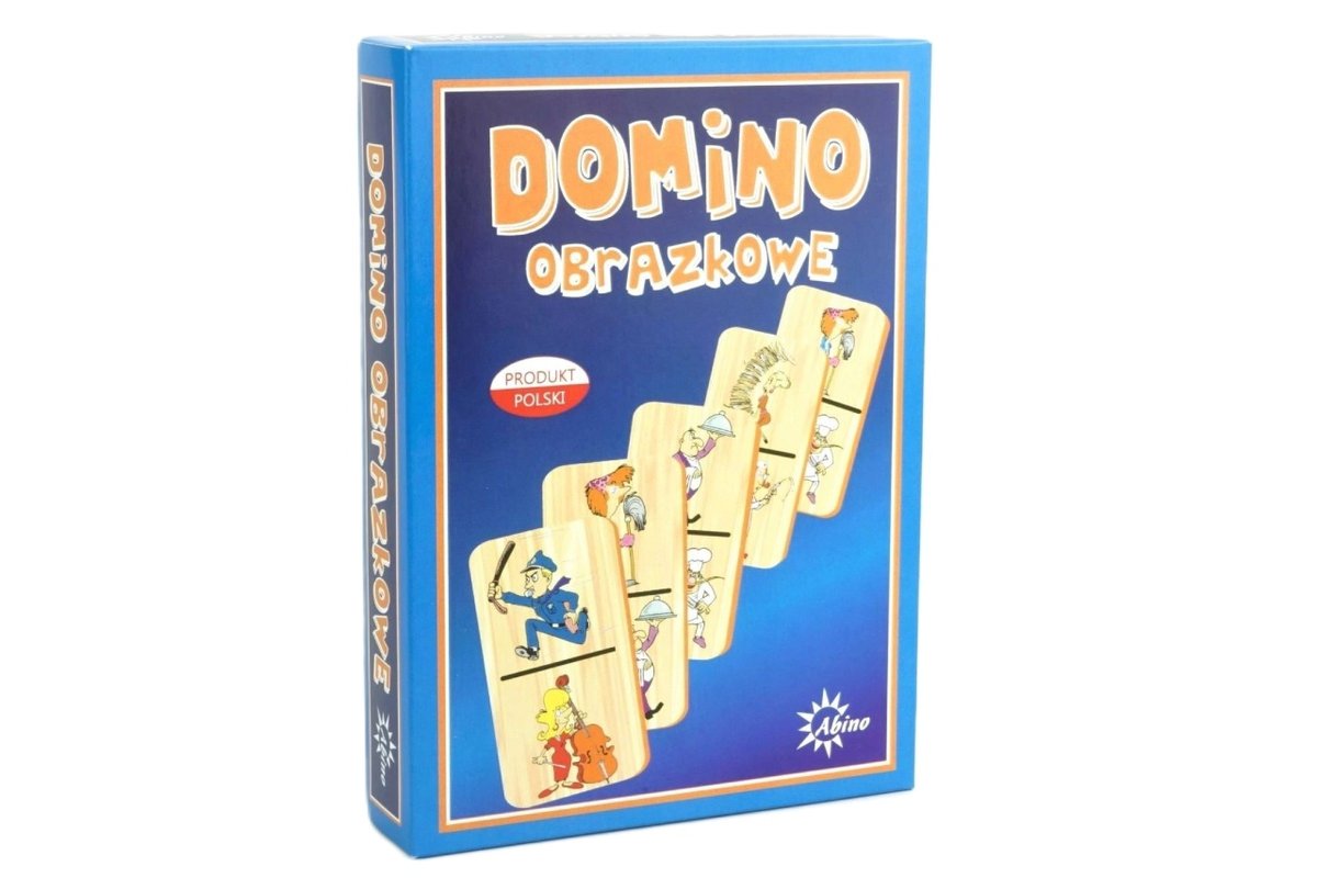 Obrazkowe Zawody, gra, Abino domino, gra planszowa