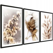 Obrazy na ścianę foto-obraz zdjęcie zestaw boho 3 szt w formacie 30x40 cm.