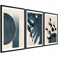 Obrazy zestaw 3 sztuk styl Dekoracja na ścianę w stylu skandynawskim 30x40