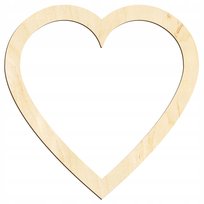 Obręcz serce do makramy 6x6cm 100szt Makrama serce