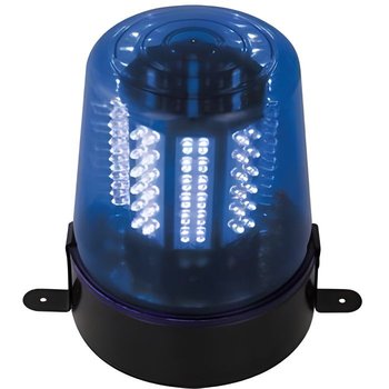 Obrotowa lampa ostrzegawcza 108 niebieska dioda LED 12v + 220v zasilacz i obrotowa lampa ostrzegawcza - Inny producent