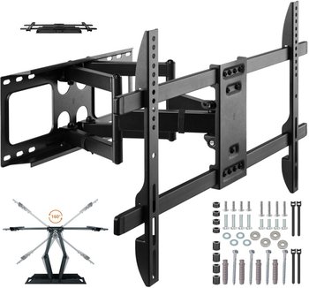 OBROTOWE DŁUGIE RAMIĘ DO TELEWIZORA 65 CALI TCL do ściany z regulacją - TCL