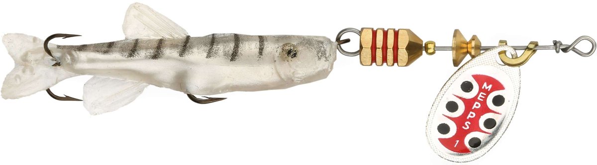 Mepps Aglia TW Spinner Silber - Löffel Mit Abnehmbarem Haken Für Forellen