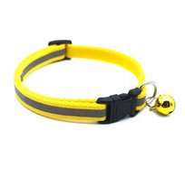 Obroża dla kota odblaskowa dzwonek Regulacja