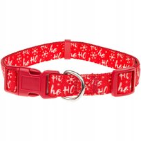 Obroża dla psa ŚWIĄTECZNA na święta 35-65 cm