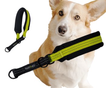 OBROŻA półzaciskowa zielona odblaskowa miękka dla psa 24-30cm - Inna marka