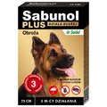 Obroża przeciw kleszczom i pchłom dla psa DR. SEIDEL Sabunol Plus, brązowa, 75 cm - DermaPharm