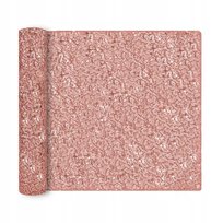 Obrus Bieżnik Cekinowy rose gold różowe złoto 200x28cm