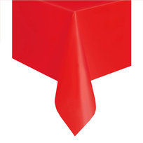 Obrus Foliowy Czerwony, 137 X 274 cm