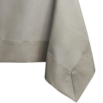 Obrus plamoodporny AMELIAHOME Empire Mankiet, taupe, 130x130 cm - AmeliaHome