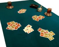 Obrus pod planszówkę || Sukno do gry w karty do brydża pokera || 200x140cm