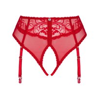 Obsessive Dagmarie figi z paskami do pończoch-XL/XXL