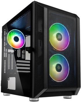 Obudowa do komputera Kolink Citadel Glass RGB Micro-ATX czarna - Kolink