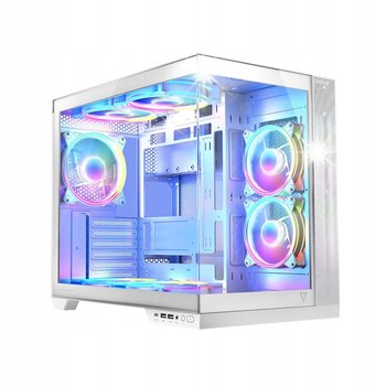 Obudowa do komputera MODECOM Volcano Panorama Apex ARGB 7F Midi Tower biały - Inny producent