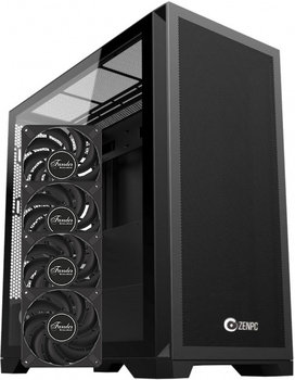 Obudowa Do Komputera Zenpc Z9 Mesh Black 4X Fander P12 Pwm Pst - ZENPC