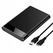 Obudowa Dysku Hdd 2,5 Alu Usb 3.0 Sata Etui Kabel Premium