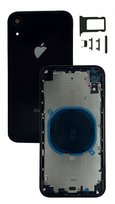 Obudowa kompletna CZARNA do Apple iPhone XR korpus ramka plecki