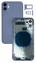 Obudowa kompletna FIOLETOWA do Apple iPhone 11 korpus plecki zamiennik