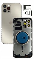 Obudowa kompletna ZŁOTA do Apple iPhone 12 Pro korpus ramka zamiennik