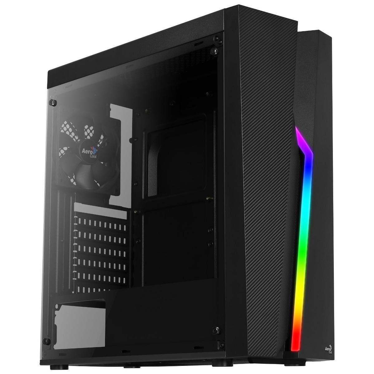 Obudowa komputerowa Aerocool PGS BOLT, RGB AEROPGSBOLT-BK-RGB, ATX ...
