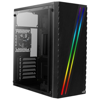 Obudowa komputerowa Aerocool, PGS STREAK A AEROPGSSTREAK-A-BKRG, ATX, Micro ATX, Mini ITX, czarny - Aerocool