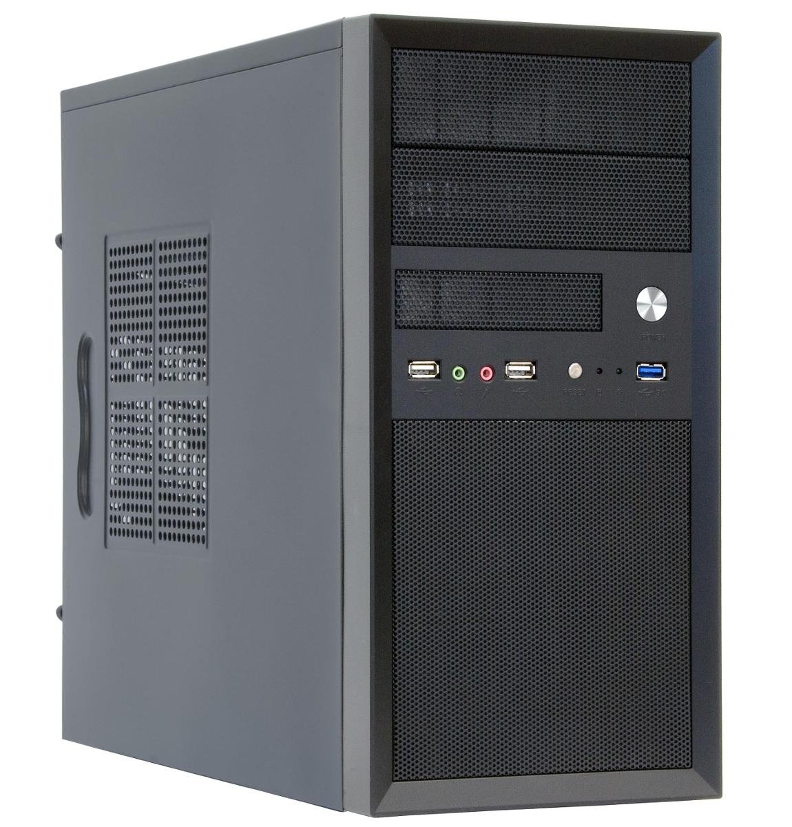 Obudowa komputerowa CHIEFTEC CT-01B-350GPB, Mini Tower microATX, 350 W-Zdjęcie-0