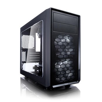 Obudowa komputerowa FRACTAL DESIGN Focus G, Mini FD-CA-FOCUS-MINI-BK-W, ITX, Micro ATX, czarny - FRACTAL DESIGN
